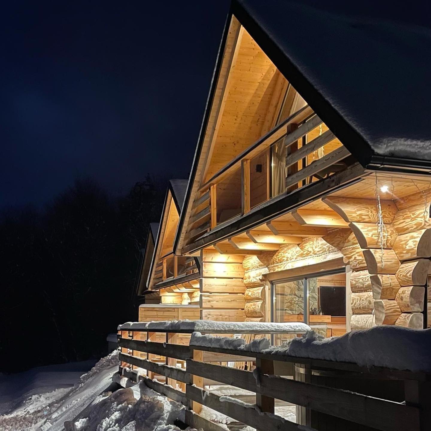 Domek Drewniany W Gorach Jacuzzi & Balia - Osada Chelm Stroza  Bagian luar foto