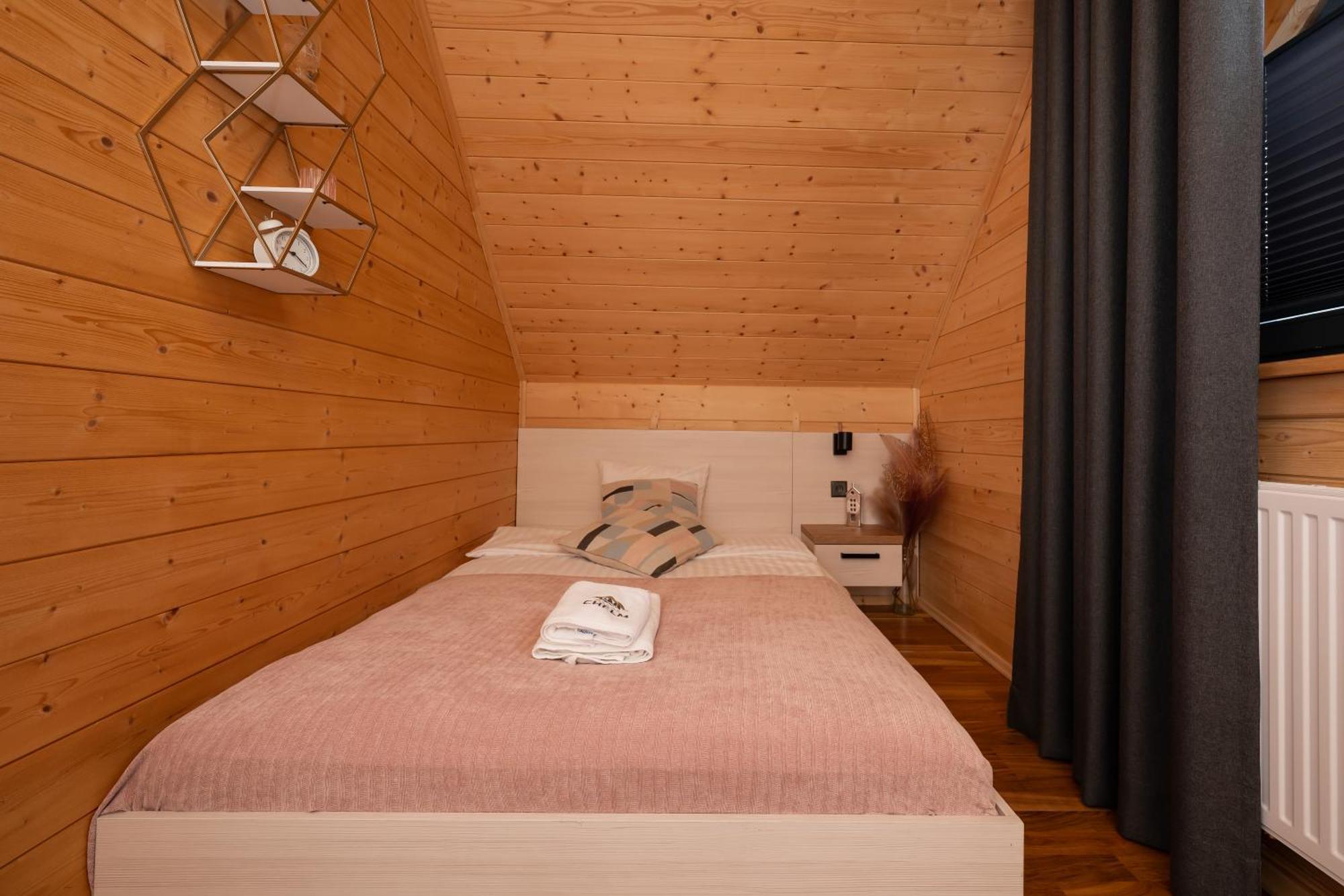 Domek Drewniany W Gorach Jacuzzi & Balia - Osada Chelm Stroza  Bagian luar foto